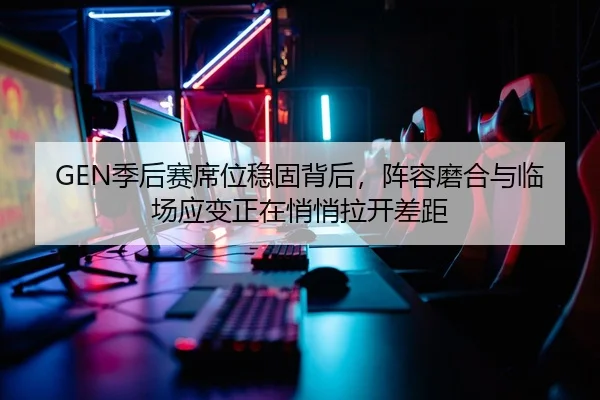 GEN季后赛席位稳固背后，阵容磨合与临场应变正在悄悄拉开差距